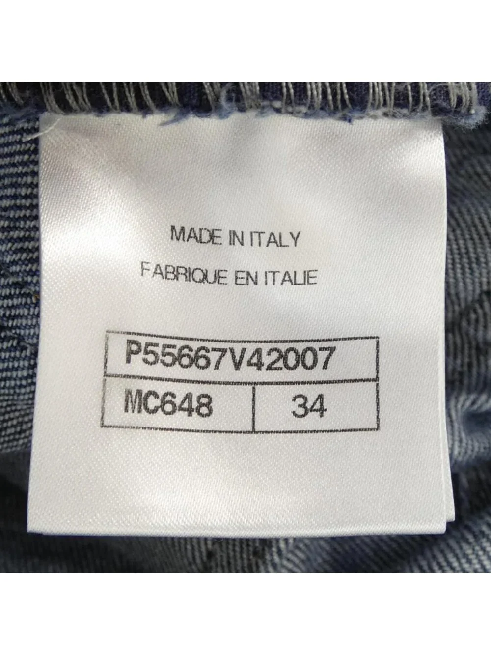 Chanel Jeans Blue